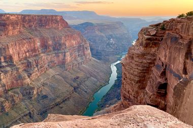 Toroweap Overlook above the Colorado River in the Grand Canyon