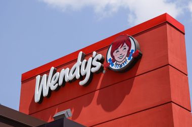 Wendy's restaurant sign