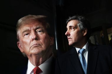 Donald Trump and Michael Cohen
