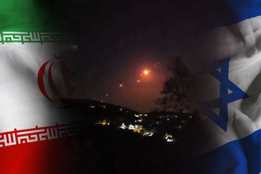 Missiles launched from Iran Hezbollah to Northern Israel