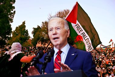 Joe Biden; Pro-Palestinian Protest UCLA