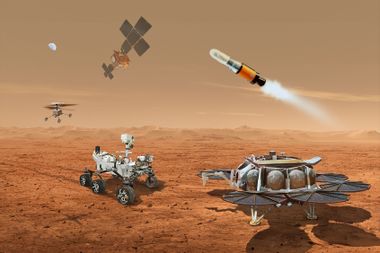 Mars Sample Return Concept Illustration