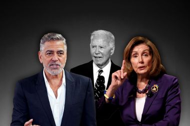 George Clooney, Joe Biden and Nancy Pelosi
