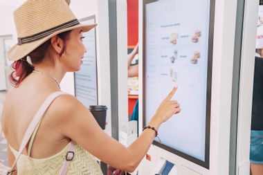 customer self-service kiosk