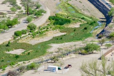 Santa Cruz River in Southern Arizona