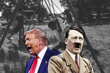 Donald Trump; Adolf Hitler; Haitian Immigrant Children Playing