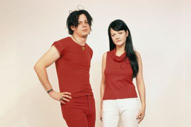The White Stripes band Jack White Meg White