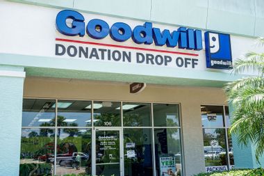 Goodwill Donation Drop Off Store Front