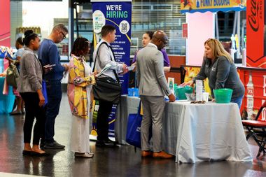 Job Fair Hunting Applicants