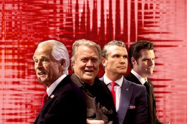 Peter Navaro; Steve Bannon; Pete Hegseth; Matt Gaetz 