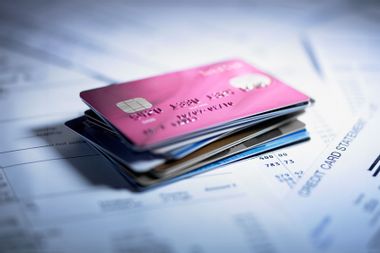 Stack Of Credit Cards