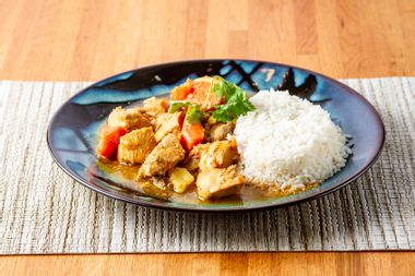 Chicken dish with rice