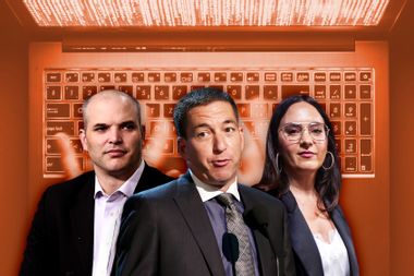 Matt Taibbi, Glenn Greenwald and Bari Weiss