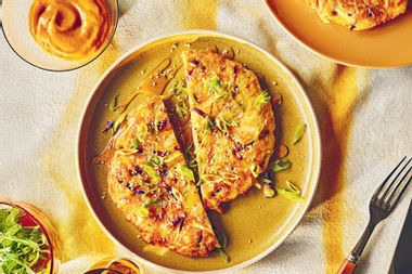 Cabbage and Mushroom Pancakes