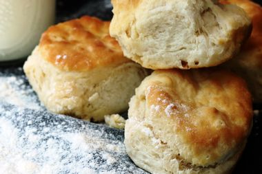 Image for The secret to sky-high biscuits? Treat them like croissants