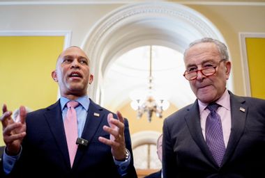 Chuck Schumer and Hakeem Jeffries