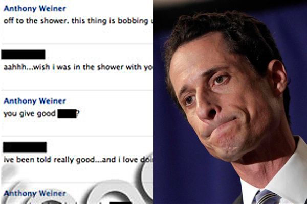 Weiner's poignantly hilarious Facebook messages | Salon.com