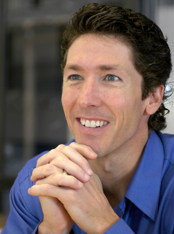 Joel Osteen says he's now letting people into his megachurch, which