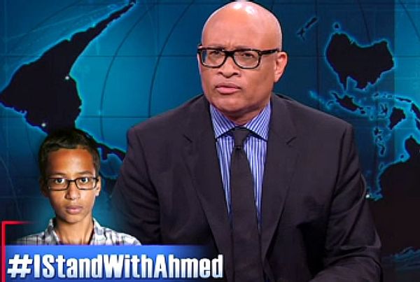 Emotional Larry Wilmore attacks Irving police over arrest of clock ...