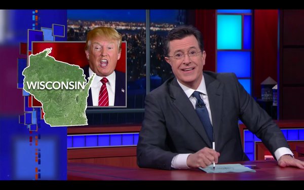 Colbert Pronounces Trump Dead: Polls Collapse, Positions Flip-flop, The ...