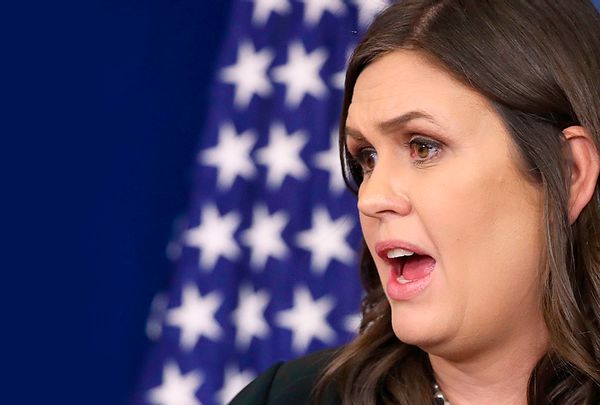 Sarah Huckabee Sanders Gets Annoyed When Asked What Trump Is Doing 