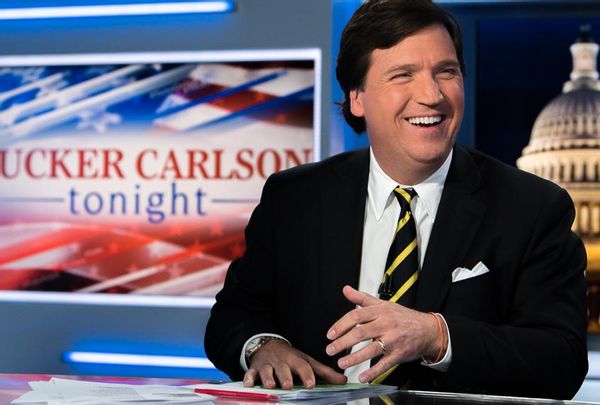 tucker carlson body pillow