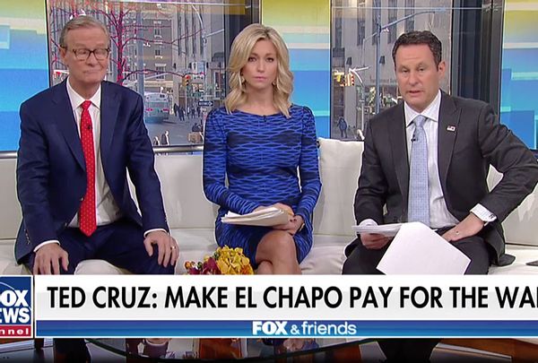 Fox And Friends Calls Ted Cruzs El Chapo Plan An Indirect Way To Make Mexico Pay For Trumps 8233