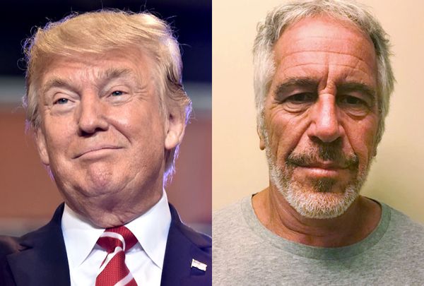 Newly-resurfaced video shows Trump and Epstein discussing women as they