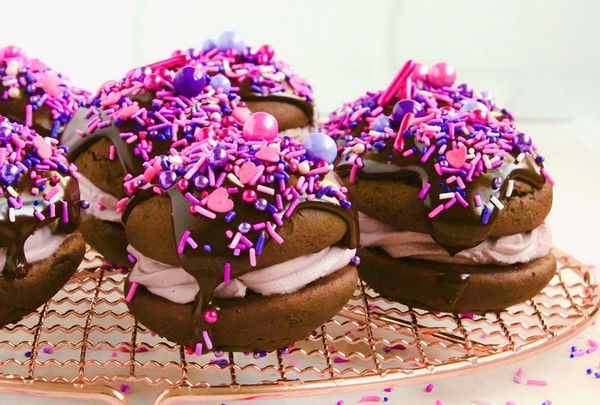 Red Wine Whoopie Pies