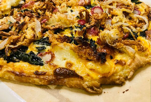 Why you should be eating biscuit pizza, an endlessly versatile and crowd pleasing food with soul