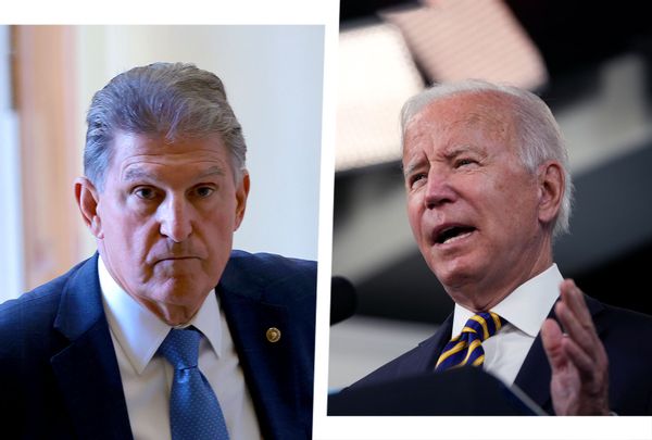 Joe Manchin Goes Off After Reporter Asks About Bidens Stalled Agenda 