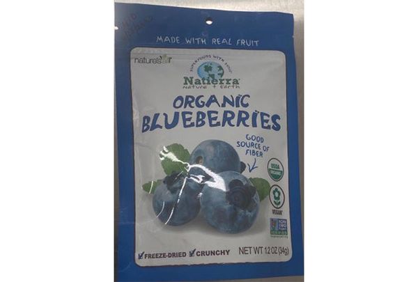 Natierra Organic Freeze-Dried Blueberries