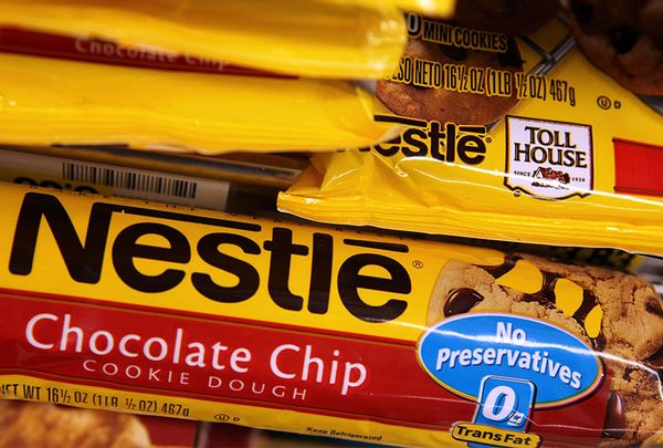 Nestle Toll House chocolate chip cookie dough