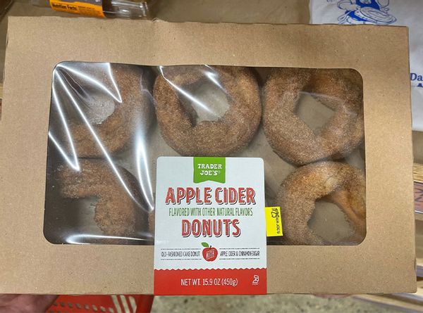 Trader Joe's Apple Cider Donuts