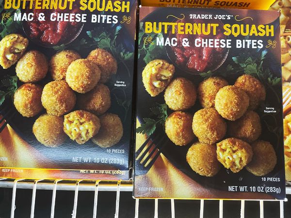 Butternut Squash Mac & Cheese Bites