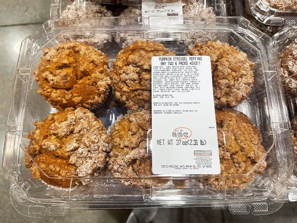 Kirkland Pumpkin Streusel Muffins