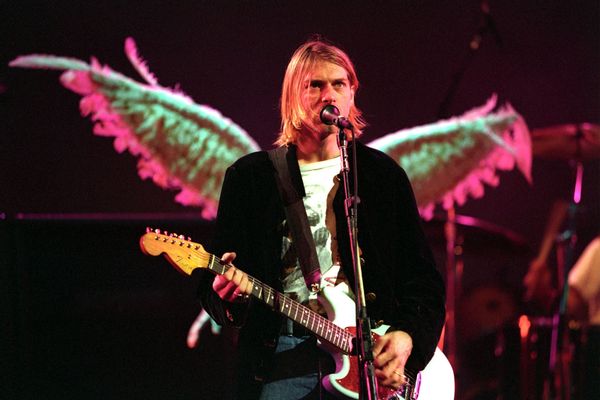 Kurt Cobain of Nirvana