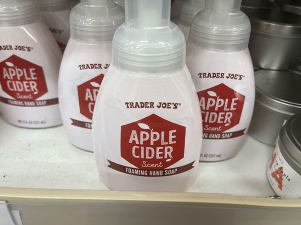 Trader Joe's Apple Cider Scent Foaming Hand Soap