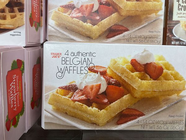 Trader Joe's Belgian Waffles