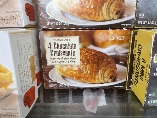 Trader Joe's Chocolate Croissants