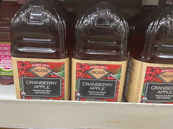 Trader Joe's Cranberry Apple Juice