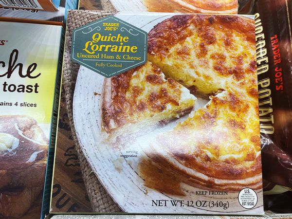 Trader Joe's Quiche Lorraine