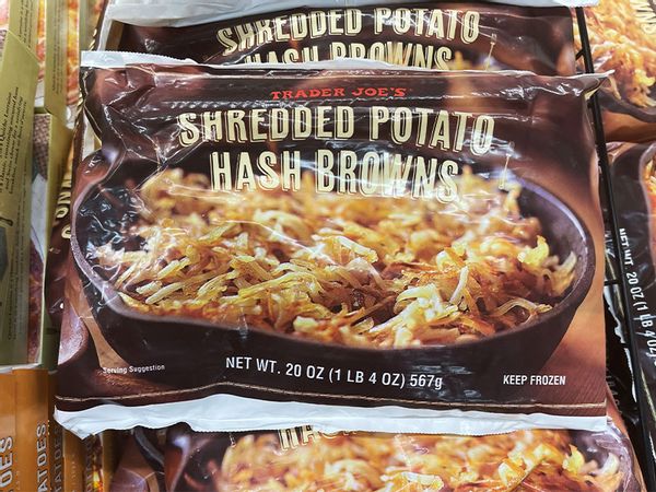 Hash Browns di patate tagliuzzato del commerciante Joe