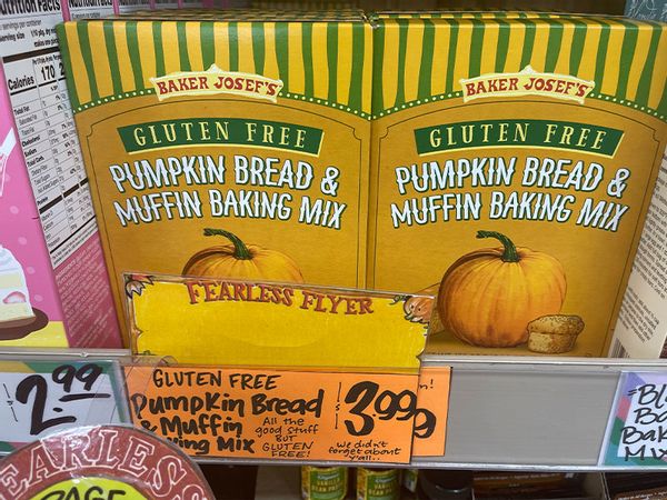 Trader Joe's Pumpkin Bread & Muffin Baking Mix