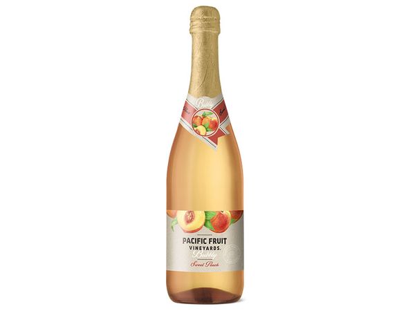 Pacific Fruit Vineyards Bubbly Sweet Peach