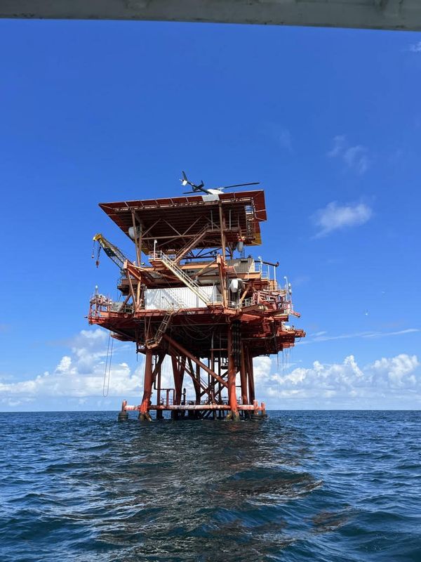 Offshore Platform Being Repurposed in the Gulf of Mexico