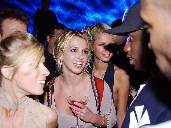 Britney Spears, Paris Hilton and Sean P Diddy Coombs
