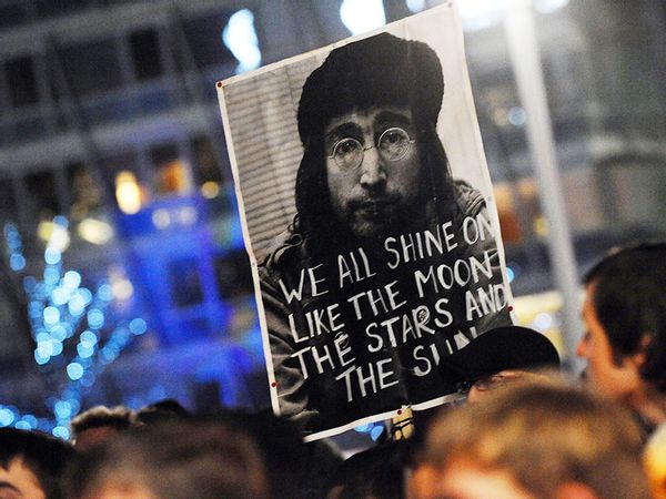 John Lennon vigil