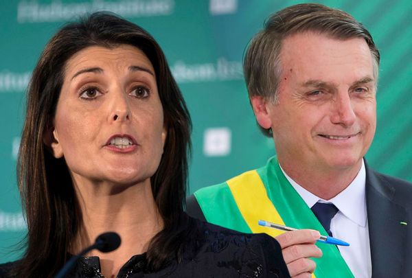 Nikki Haley praises Brazil's President Jair Bolsonaro after he targets ...