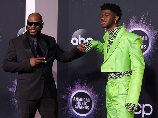 Lil Nas X and father Robert Stafford